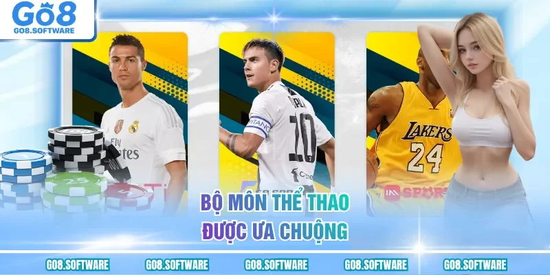 Bộ môn thể thao được ưa chuộng