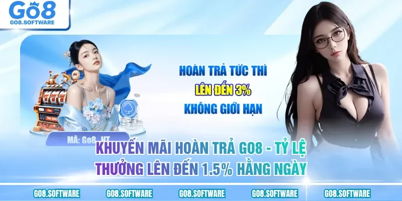 Khuyến Mãi Hoàn Trả GO8 - Chính Sách Tri Ân Khách Hàng Mới Nhất