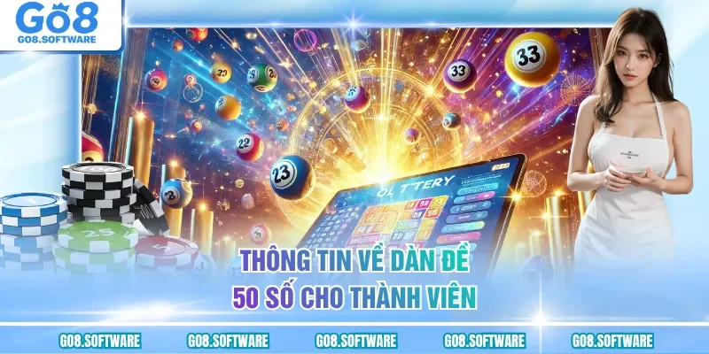 Thông tin về dàn đề 50 số cho thành viên
